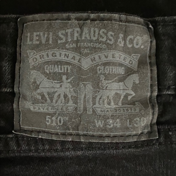 Levi's 510 Black Skinny’s - Picture 11 of 11
